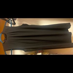H&M cute chiffon black dress size 4